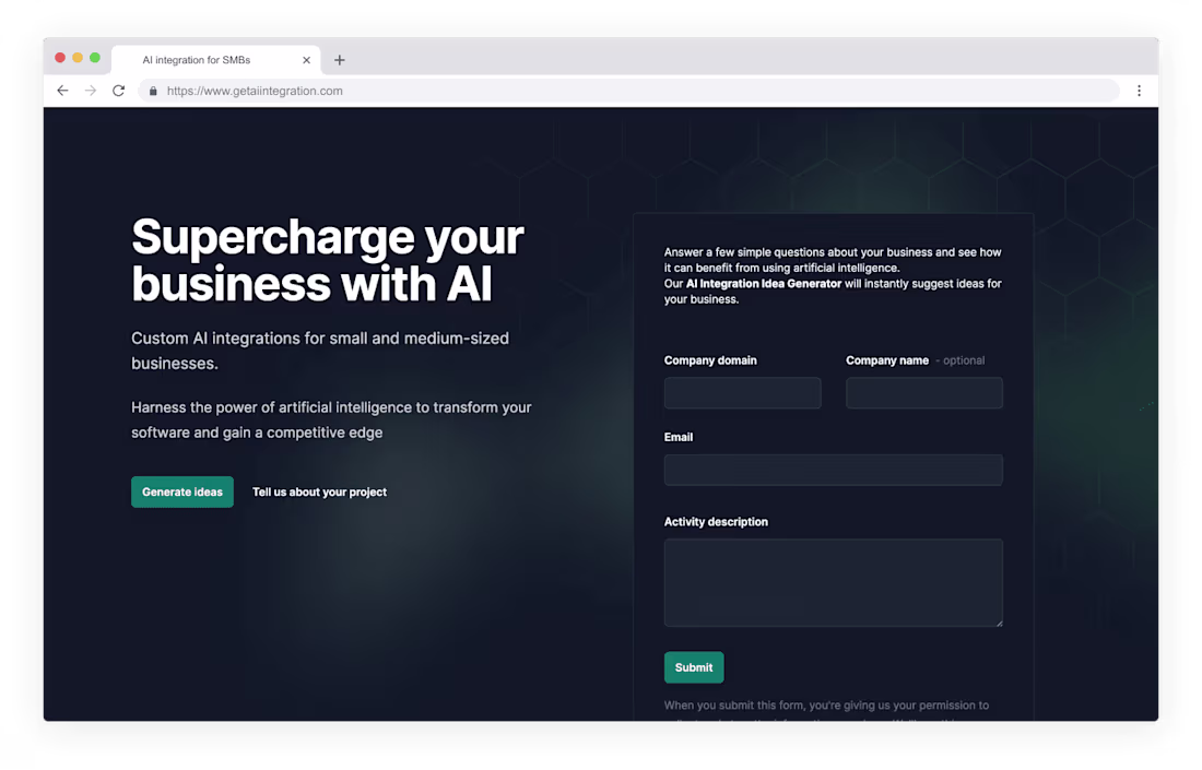Cover image for Get AI Integration