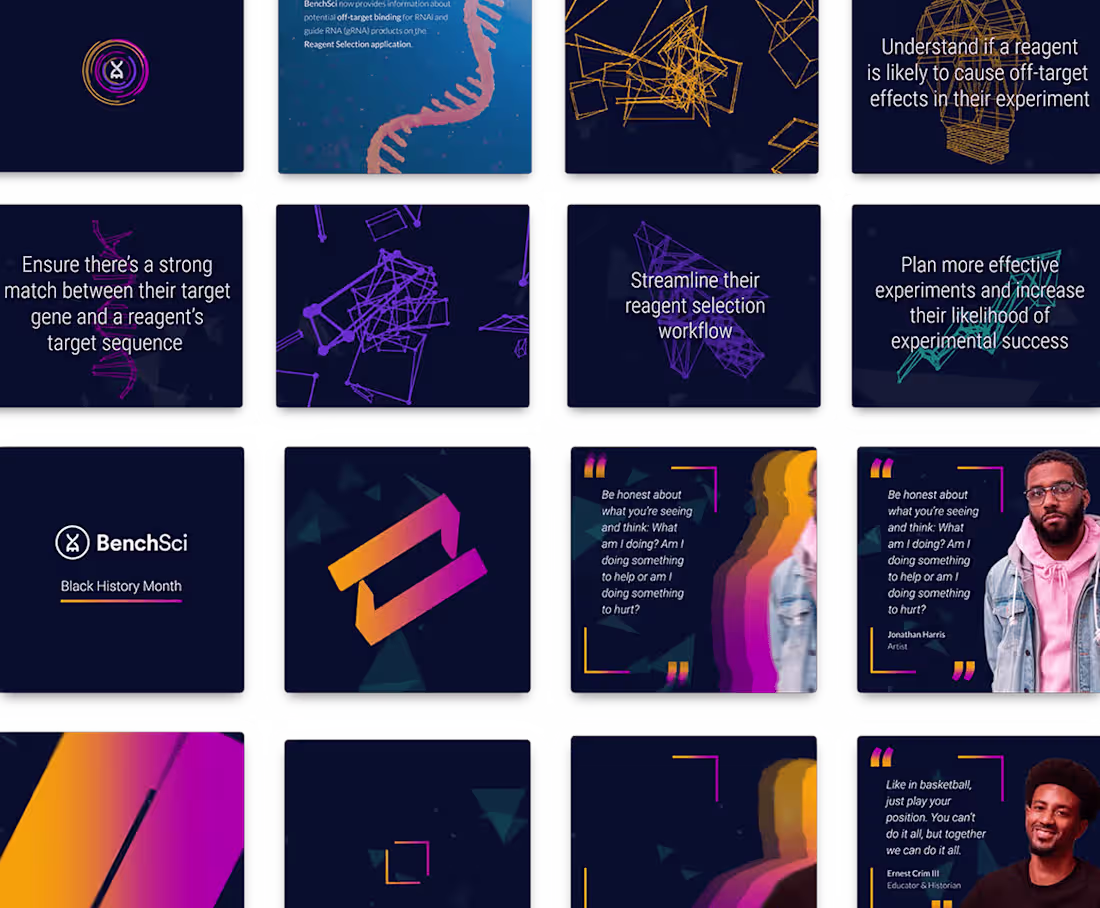 Cover image for BenchSci Social Media Videos