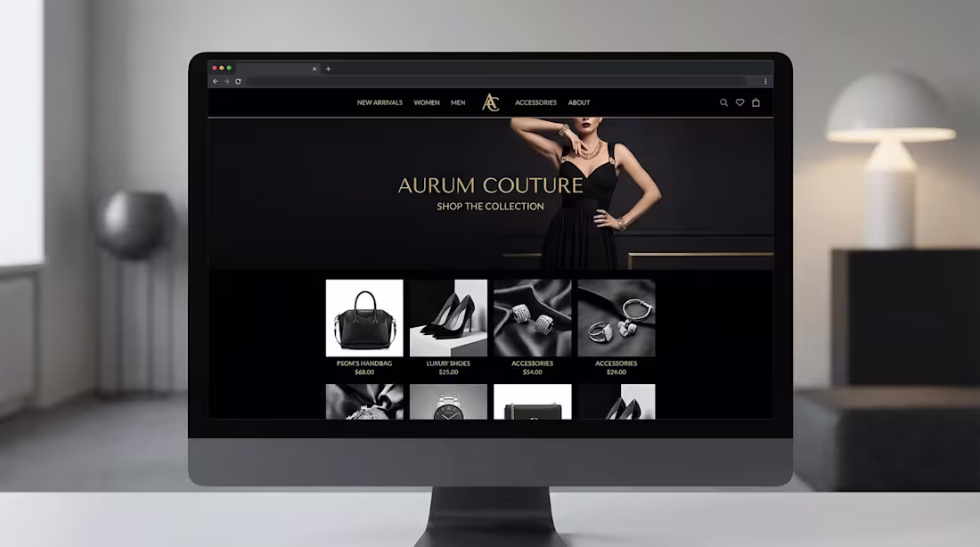 Cover image for Aurum Couture
A luxury fashion e-commerce