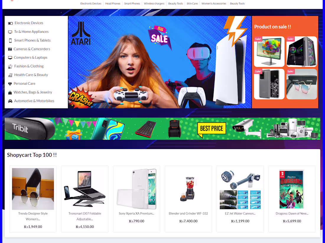 Cover image for Shopy Cart An Online Marketplace Store