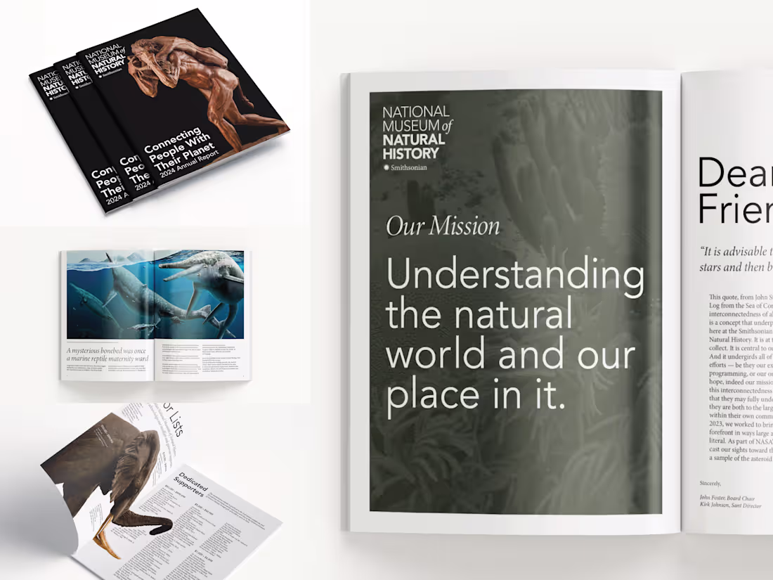 Cover image for 2024 Annual Report for the National Museum of Natural History