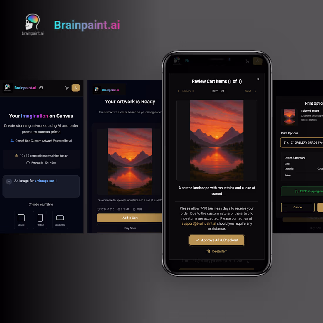 Cover image for Brainpaint: From Imagination to Canvas