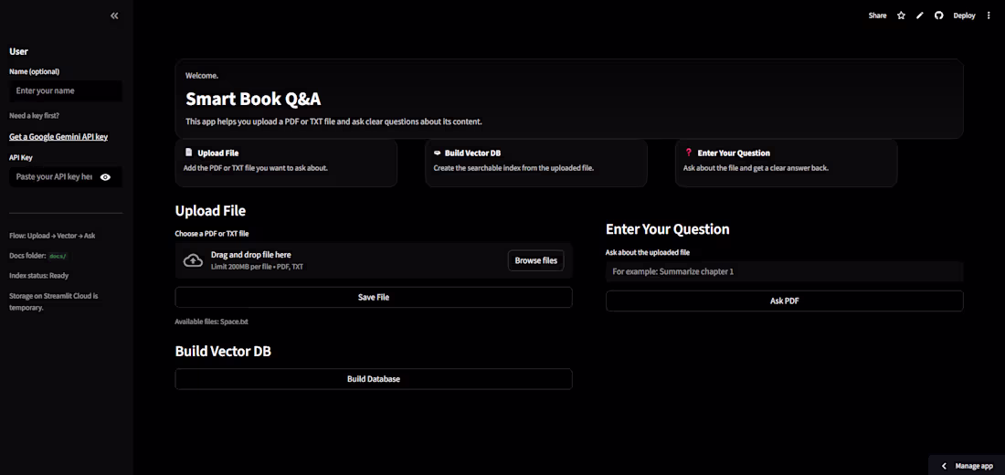 Cover image for 💯 Smart Q-A system allows