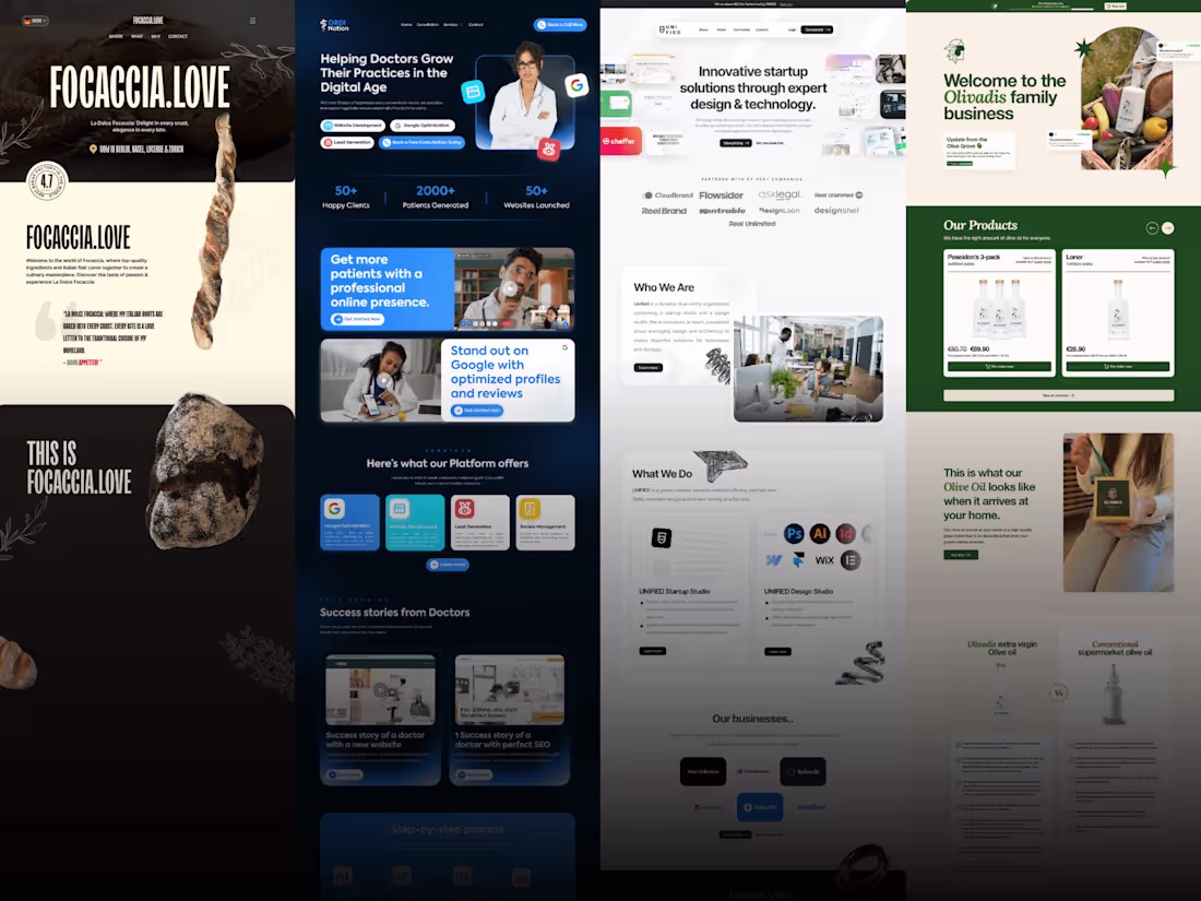 Cover image for Landing Page Design & Development