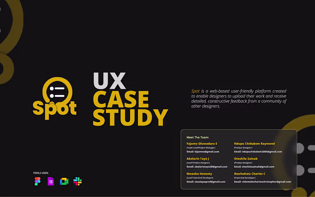 Cover image for Spot: Redefining Creative Feedback – A Case Study :: Behance