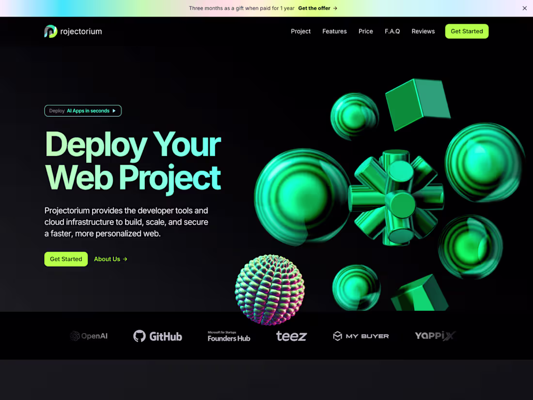 Cover image for Projectorium — SaaS Web Platform For CI/CD