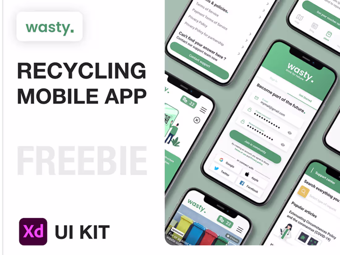 Cover image for Wasty • Waste Recycling Activities