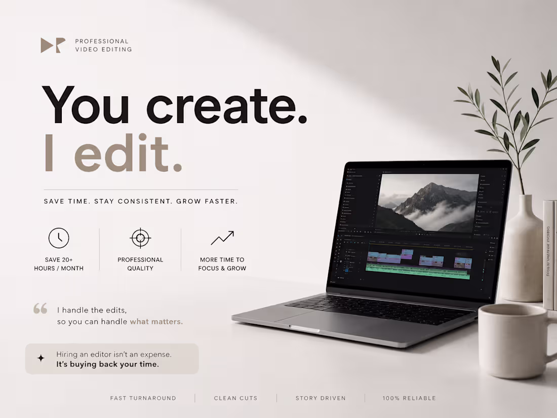 Cover image for I do VIDEO EDITING