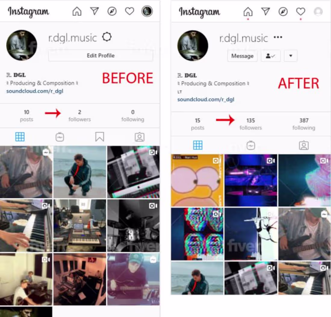 Cover image for my client want a few followers to his instagram accoutn so i...