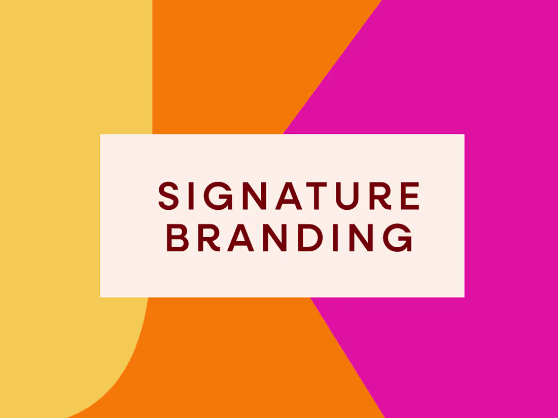 Cover image for Signature Branding