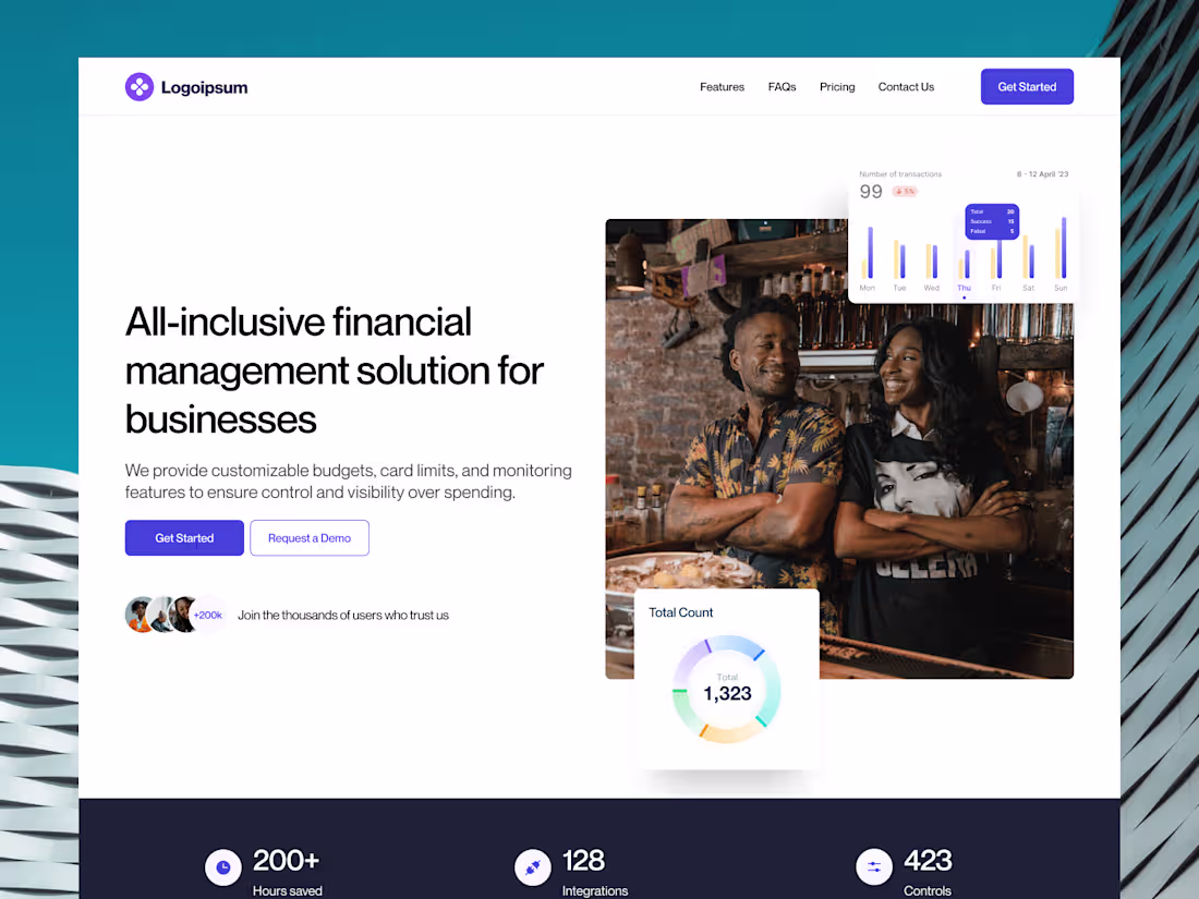 Cover image for Bizpend Marketing Website