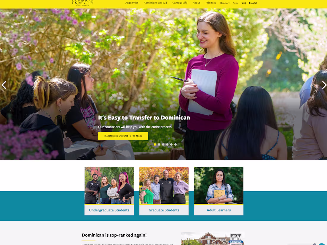 Cover image for Dominican University of California