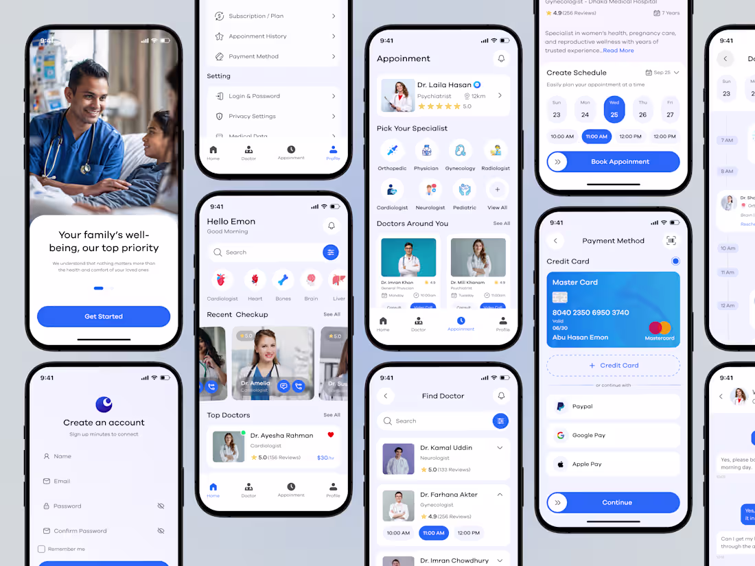 Cover image for Hello, Everyone! 👋 First impressions matter! This Doctor Ap...