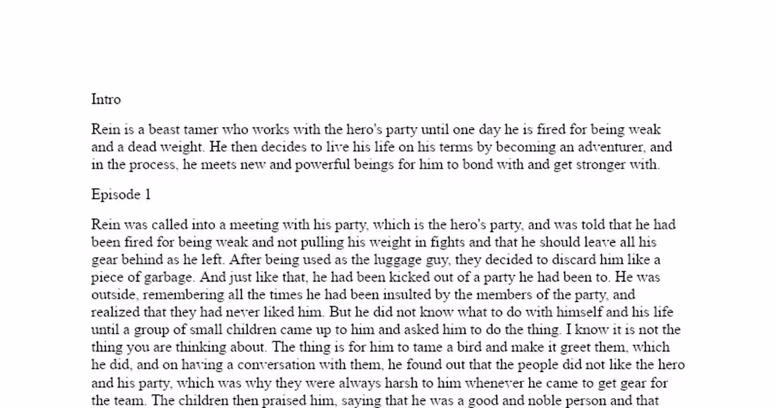 Cover image for Rein's Adventurous Transformation