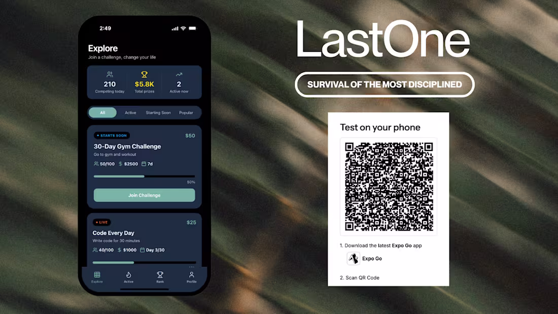 Cover image for I built an app where you bet on yourself to build good habit...