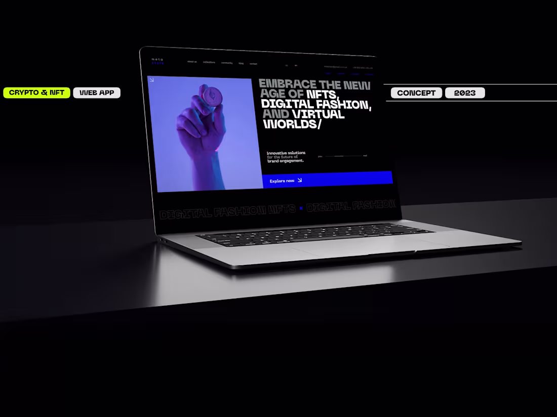 Cover image for Landing Page NFT Collection