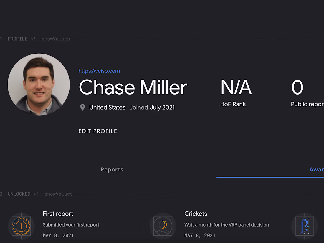 Cover image for Google Bug Bounty Program