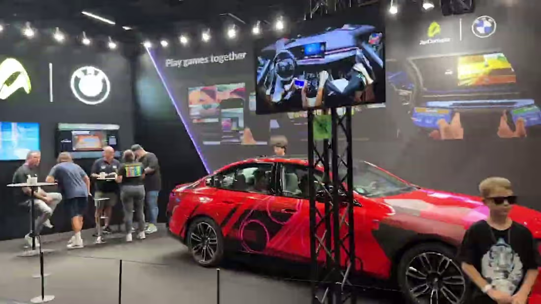 Cover image for AirConsole & BMW Showcase In-Car Gaming Platform | Gamescom 202…