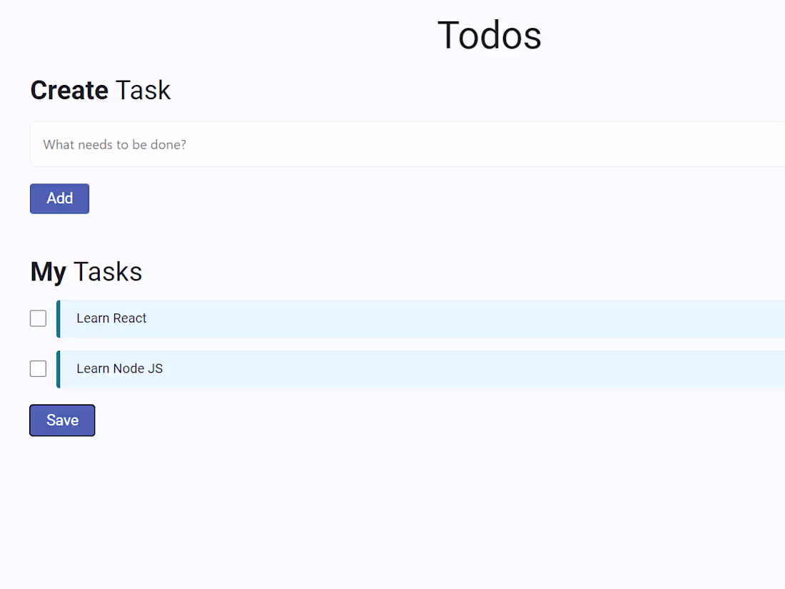 Cover image for Todos Application