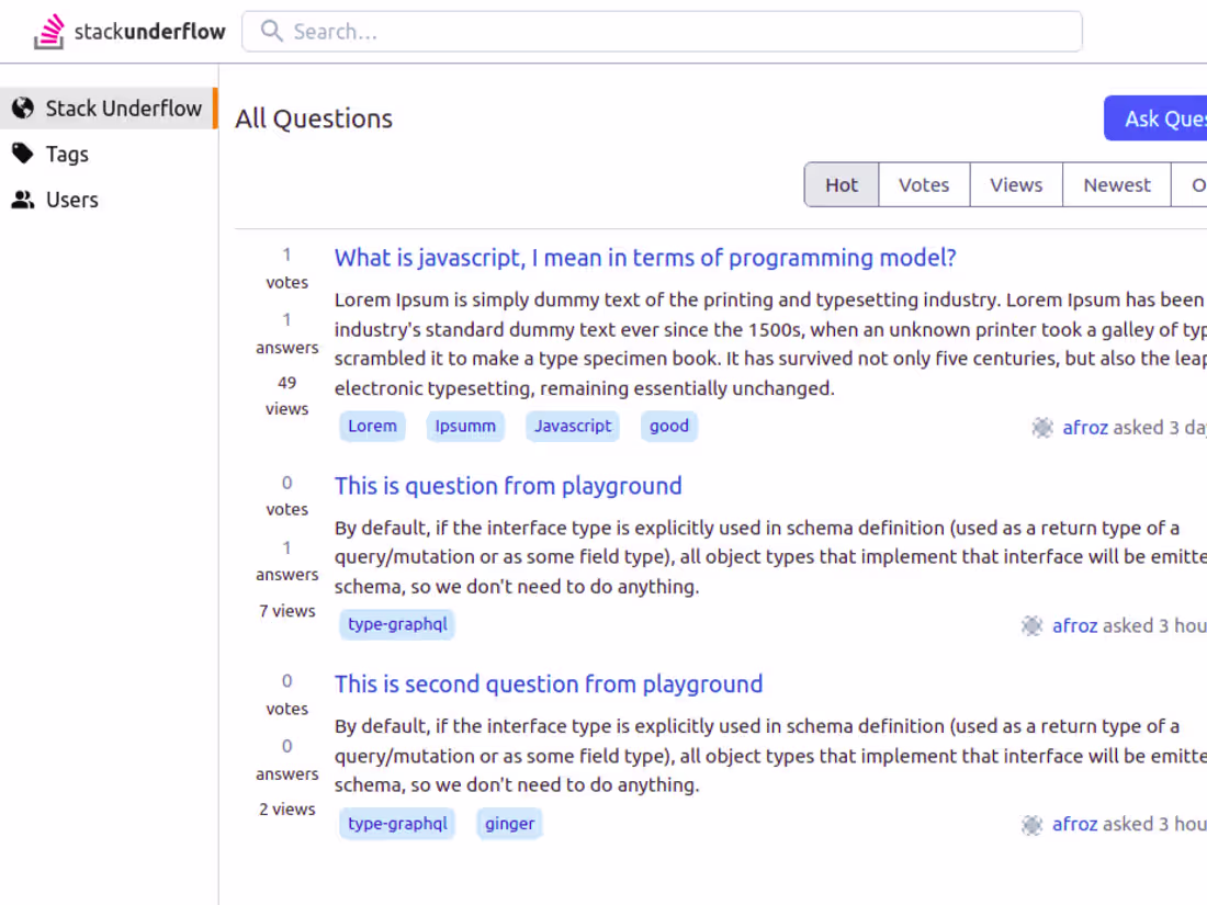 Cover image for Stack Underflow