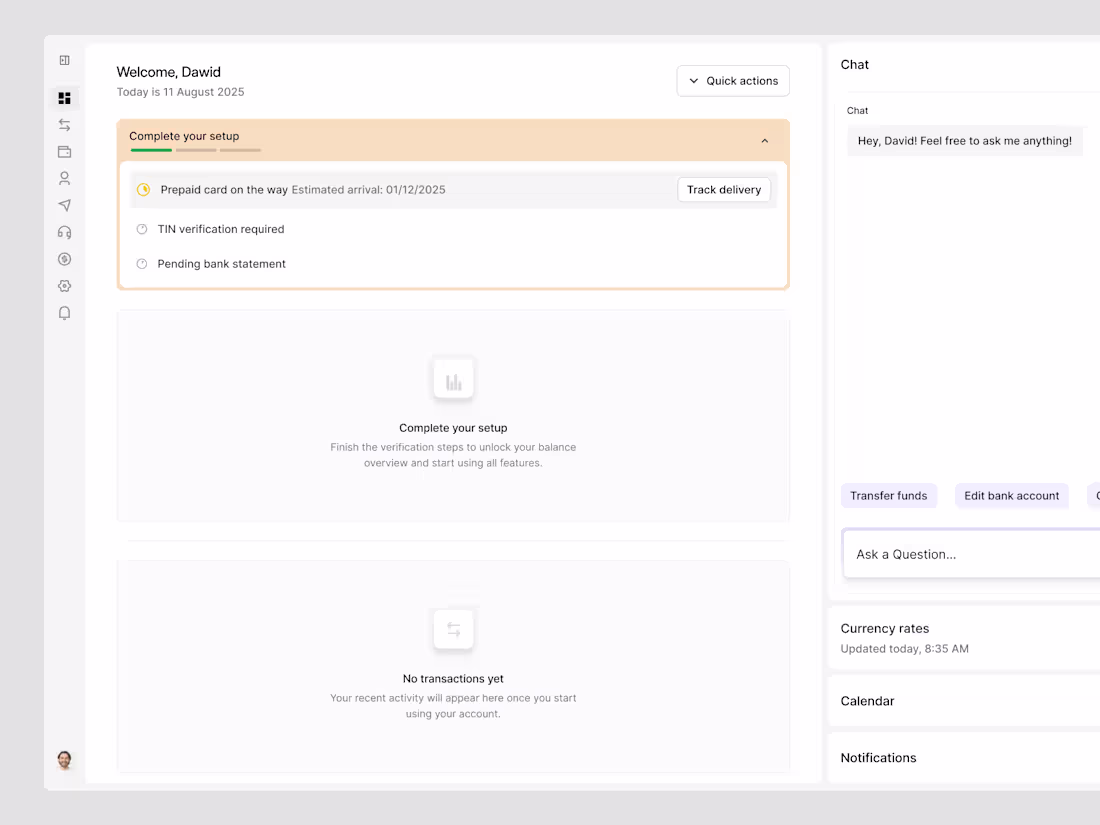 Cover image for Some explorations for empty screen widgets in financial app 😉