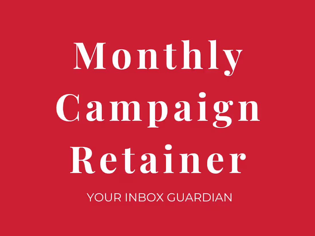 Cover image for Monthly Campaign Retainer