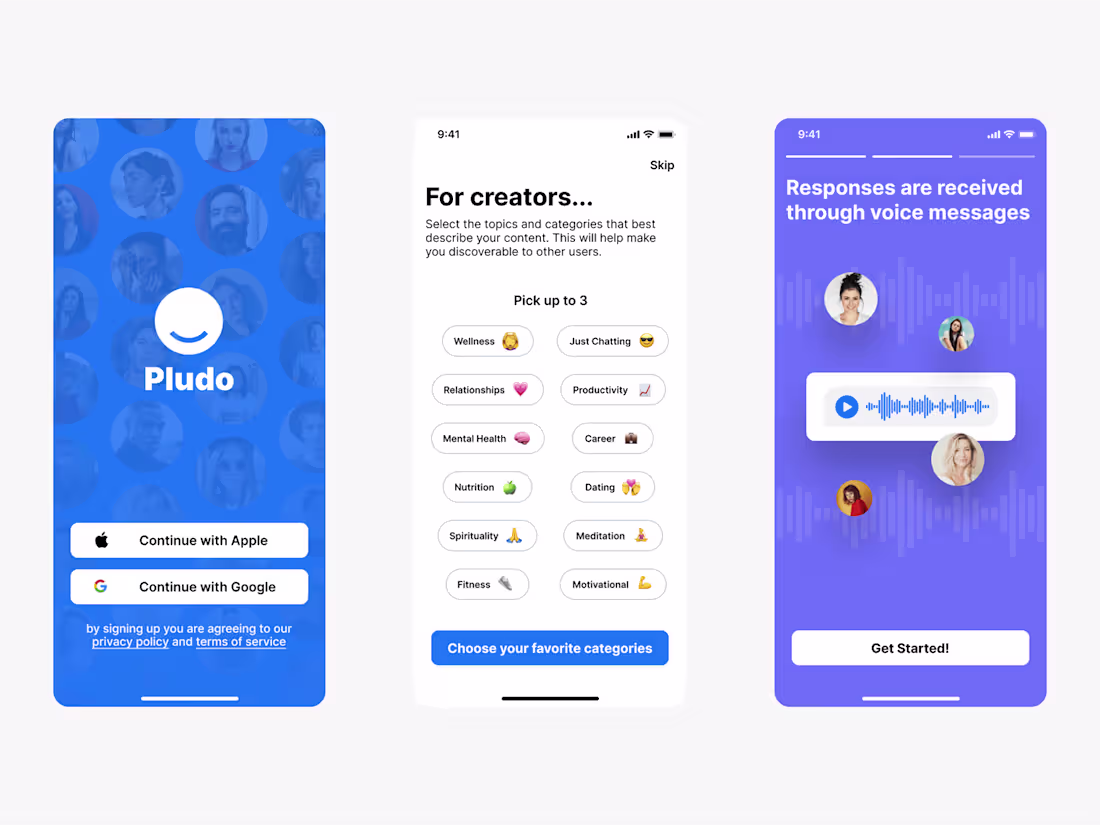 Cover image for Pludo – Mobile App to Connect with Experts & Get Advice