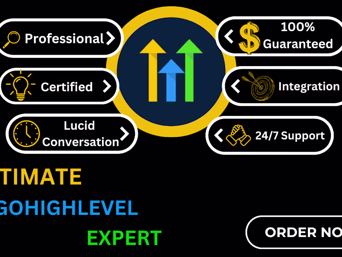 Cover image for I will setup gohighlevel saas, funnel, website, survey, workflow