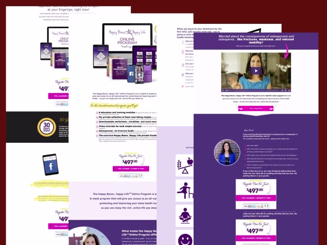 Cover image for Title: Long-Form Sales Page &