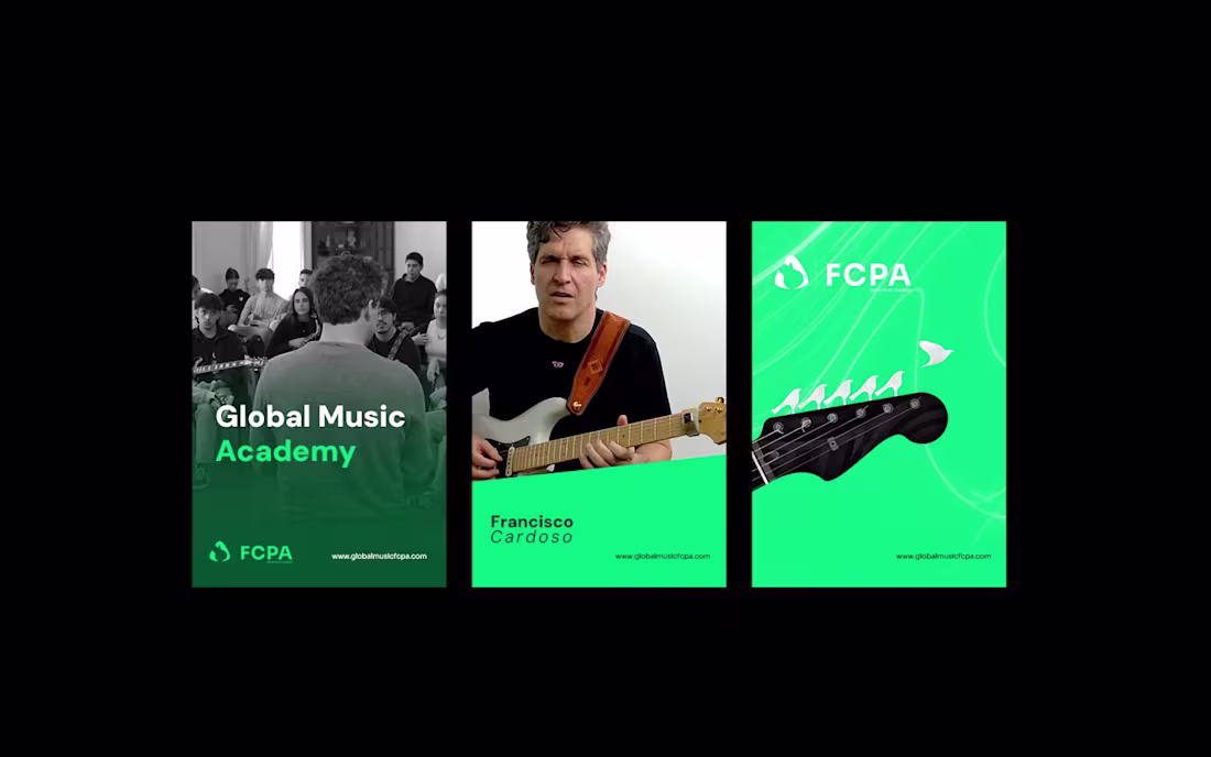 Cover image for Logo Design and Branding for FCPA - Global Music Academy a g...