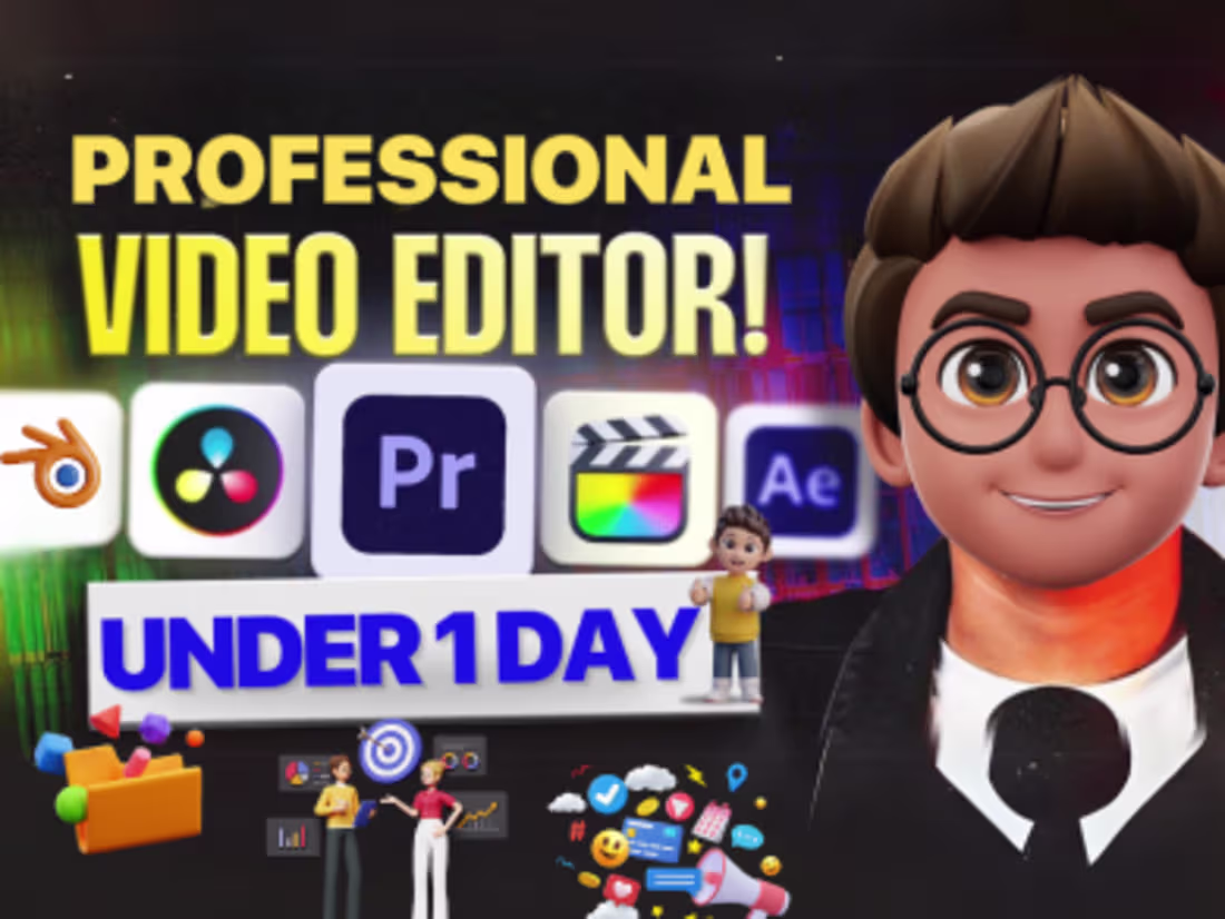 Cover image for Professional Video Editing Services for your Social Media.