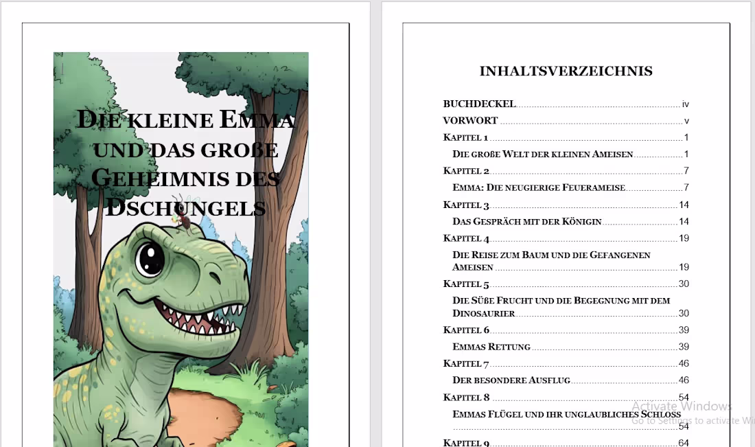 Cover image for Book formatting for client