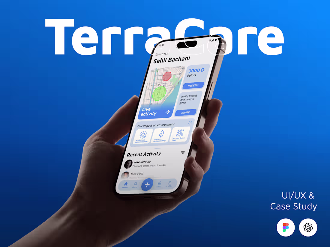 Cover image for TerraCare | UI/UX & Case Study