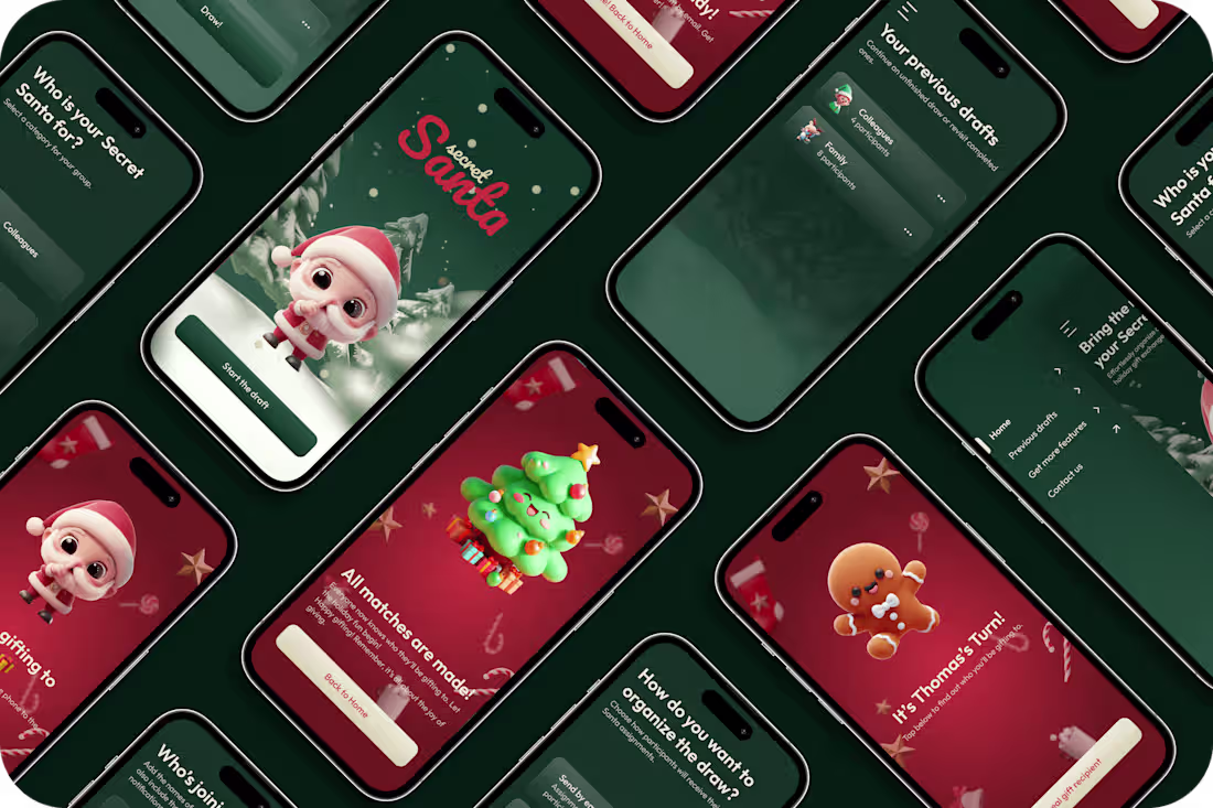 Cover image for Secret Santa - Mobile app