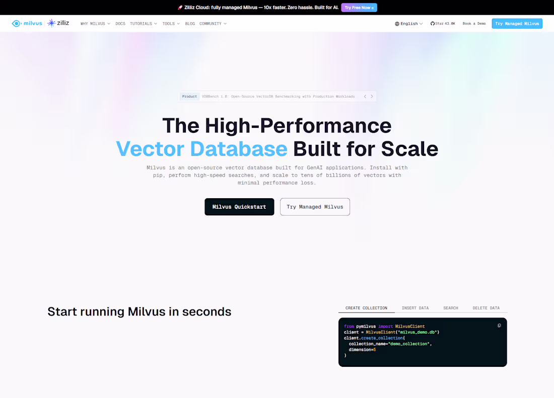 Cover image for Worked on vector database integration
