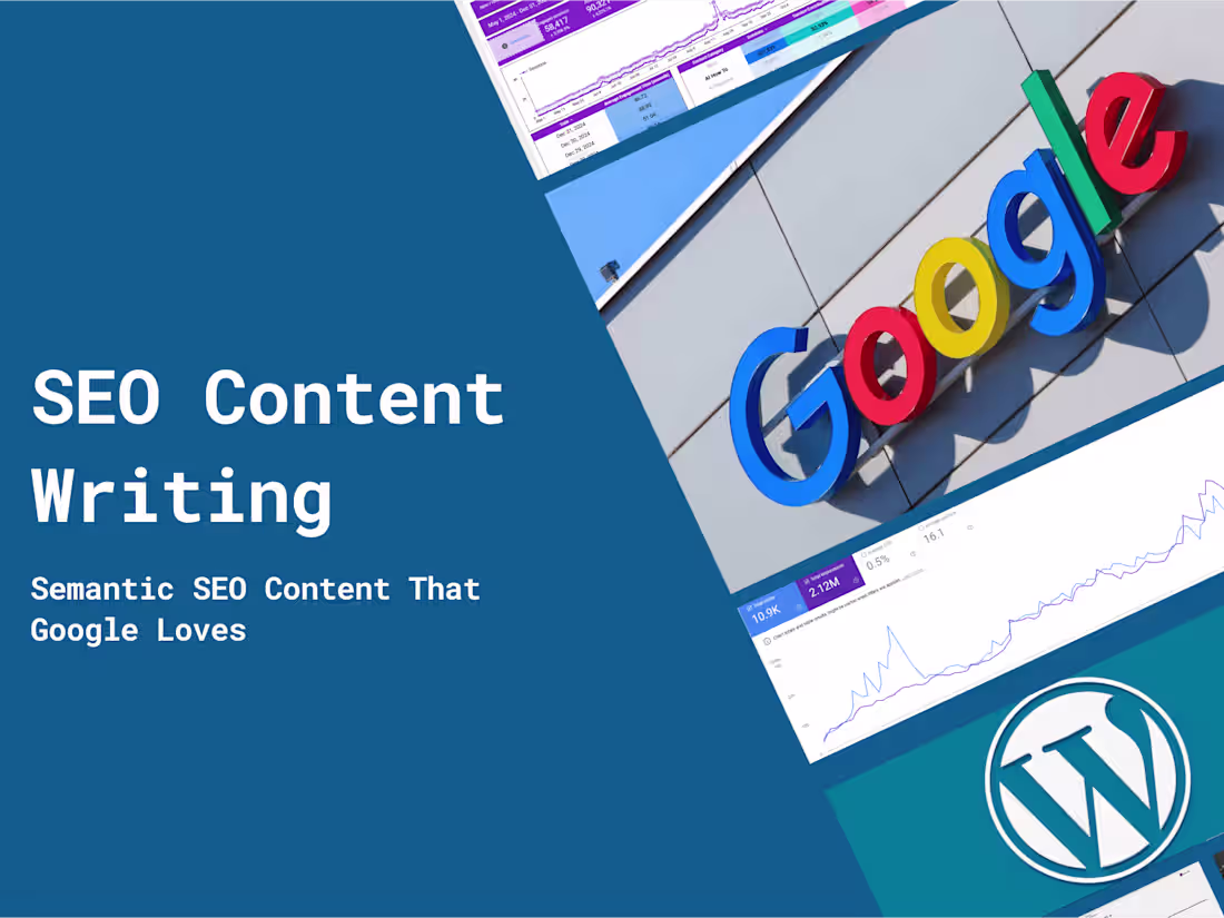 Cover image for SEO Content Writing for Higher Google Rankings