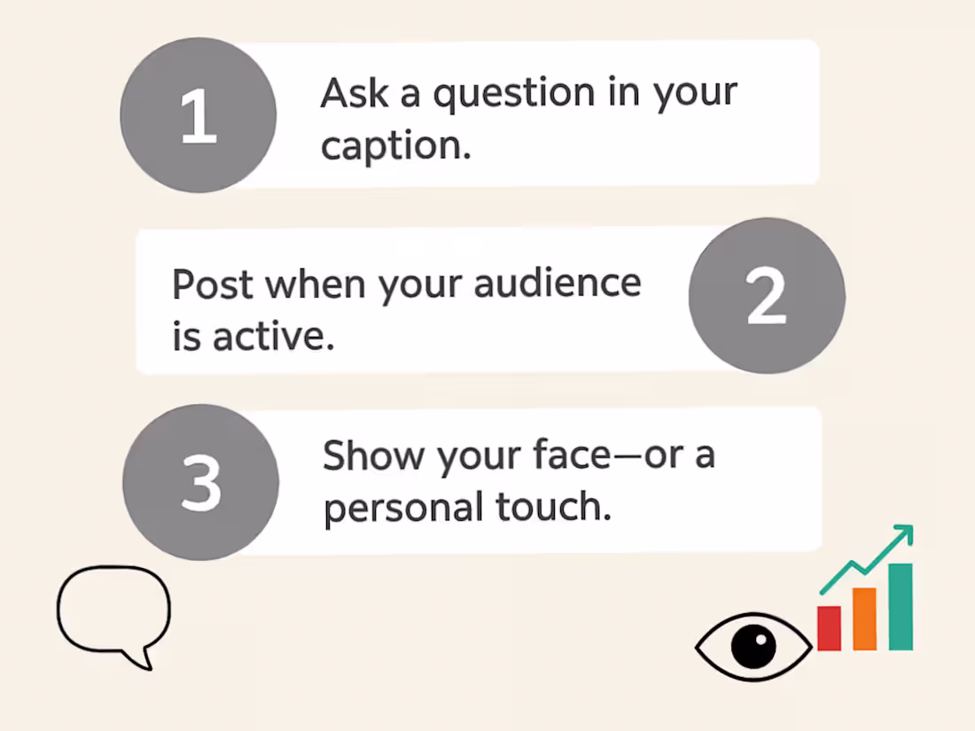 Cover image for Instagram Reel - 3 Tips to Boost Social Media Engagement