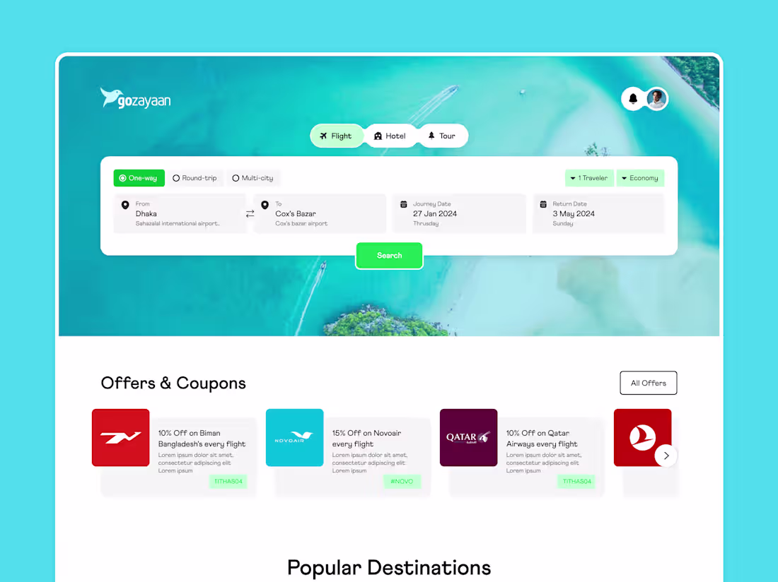Cover image for Supernova Landing Page Design