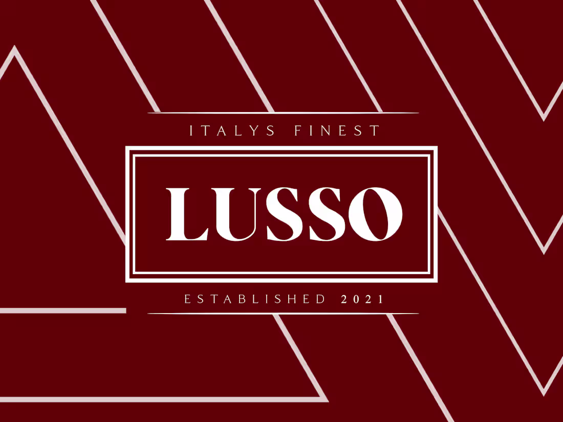 Cover image for LUSSO LOGO DESIGN