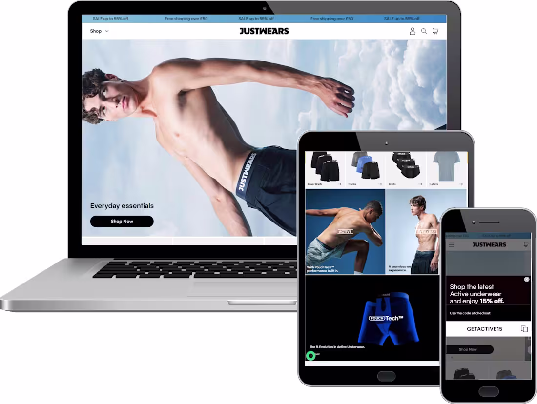 Cover image for JUSTWEARS (Shopify Store)