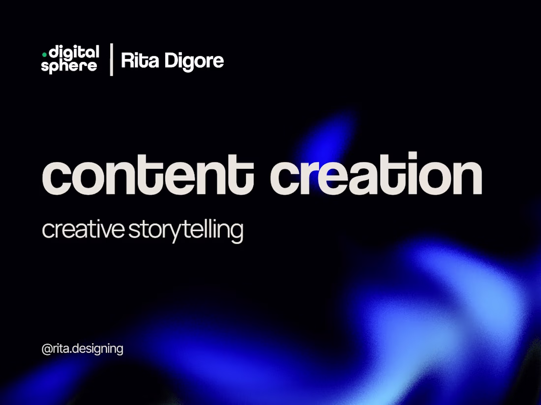 Cover image for Content Creation & Creative Storytelling
