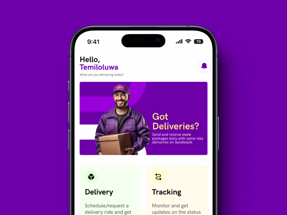 Cover image for Sendstack UI Redesign