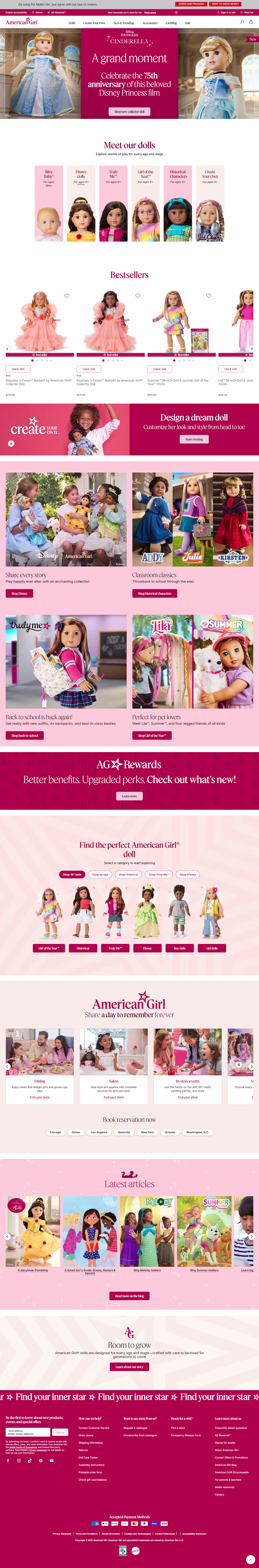 Cover image for American Girl Shopify Plus Migration & Store Development