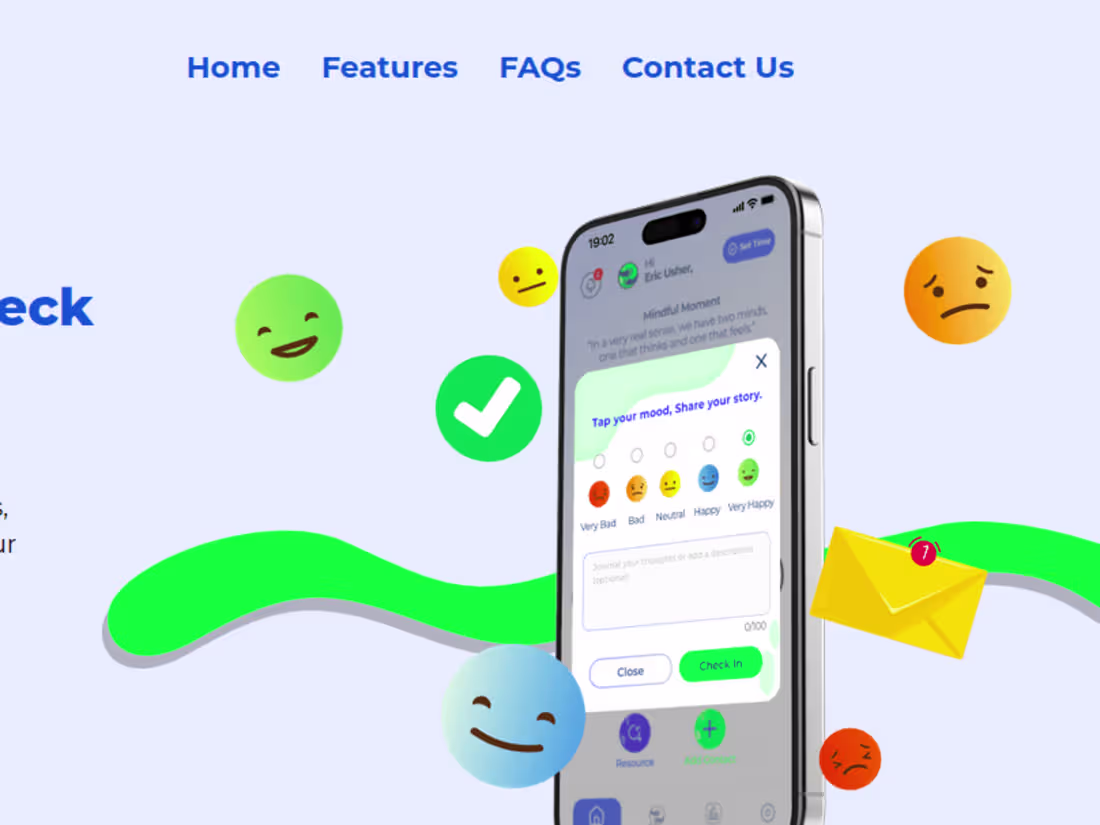 Cover image for Just Checking In App