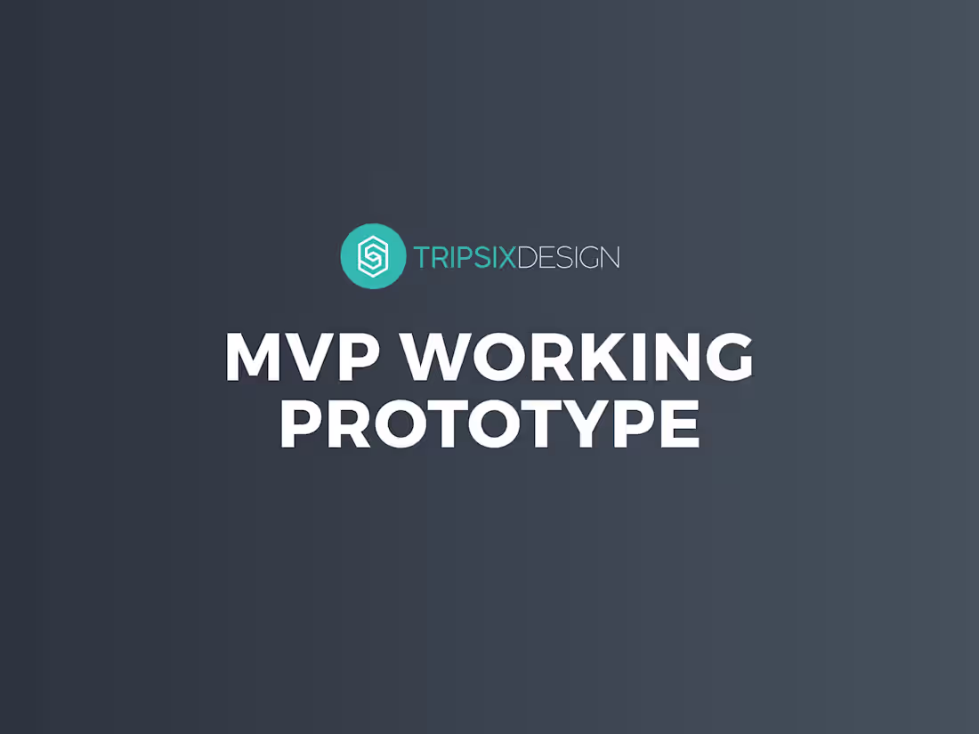 Cover image for MVP Website/App prototype - Get an interactive prototype ready!