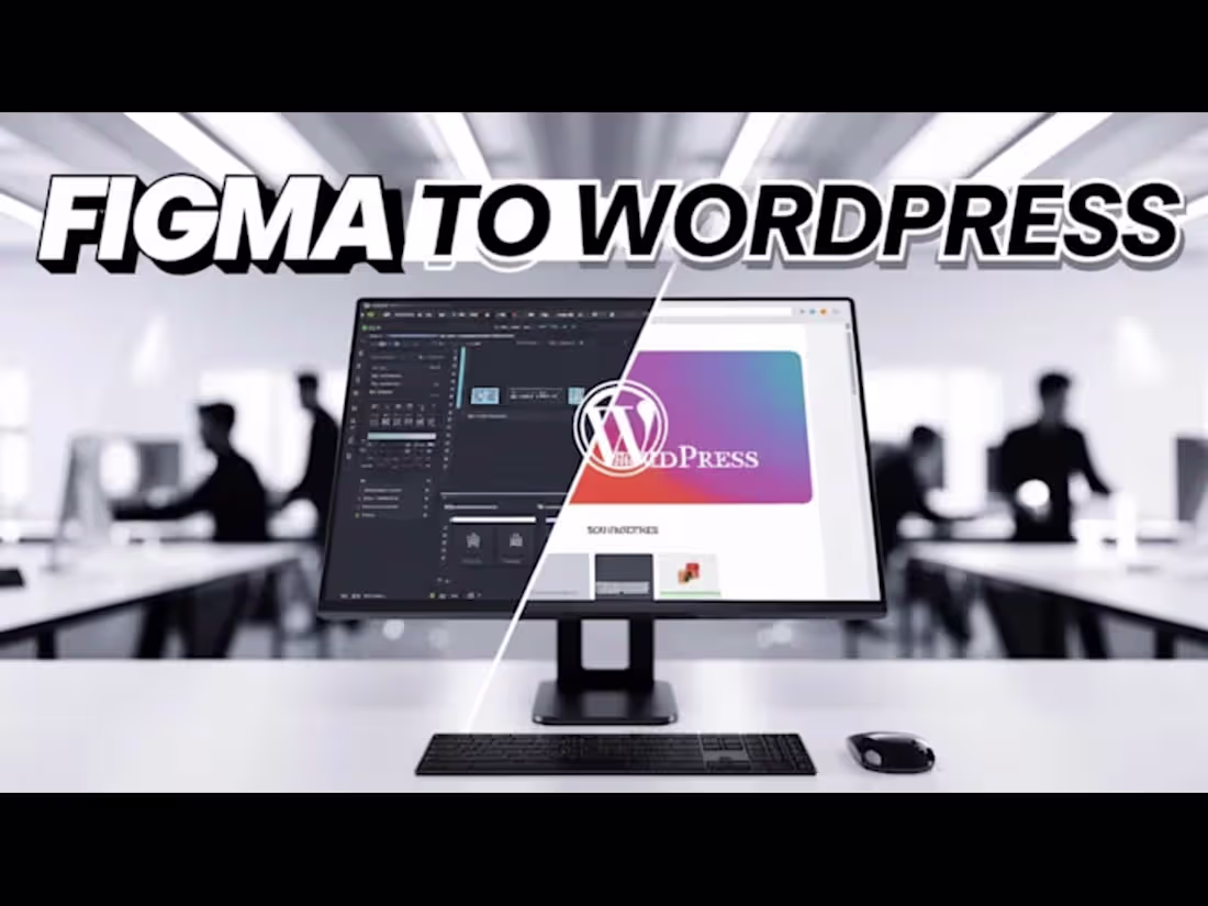 Cover image for I will create responsive custom websites figma to wordpress