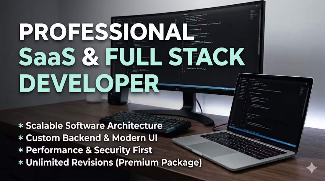 Cover image for Full-Stack SaaS Platform Development