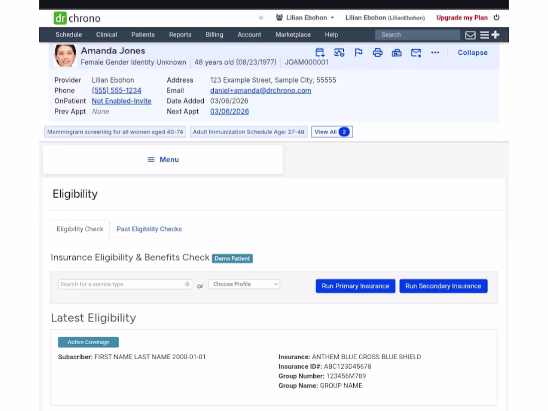 Cover image for Insurance Verification. By accurately verifying
