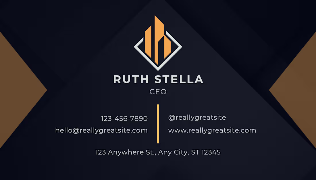 Cover image for Corporate Business Card Design for Consulting Brand Clean co...