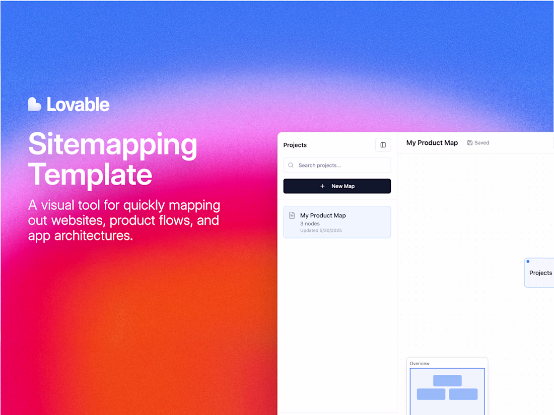 Cover image for Mapping Tool - Visual Mapping Tool Template